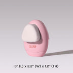 LOLLIPOP Dual-Sided Facial Cleansing Brush | Palm Size Silicone Face Exfoliator - Image 3