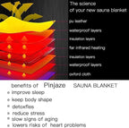 Natural Jade and Tourmaline Heat Far Infrared Sauna Blanket Home Sauna Bed - Image 8