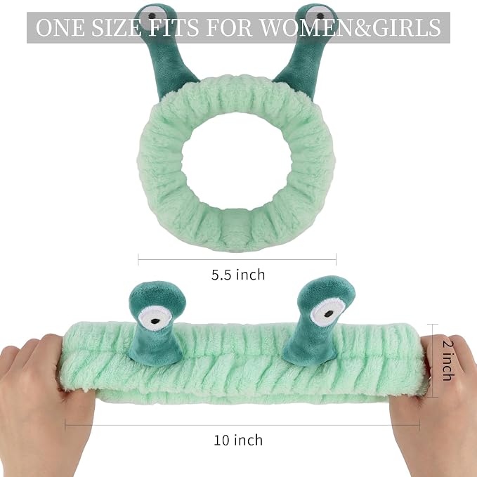 YISSION 4PCS Cute Animal Facial Headbands - Image 2