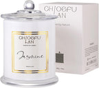 Chloefu LAN Jasmine Candle, Mothers Day Gifts Candles by ChloefuLANScentedCandles