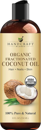 Handcraft Blends Organic Fractionated Coconut Oil | 100% Pure and Natural | by HandcraftBlends