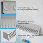 Bathtub Splash Guard PlayPad Shelf Area - Image 5
