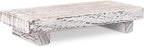 zoocatia Small Wood Tray Pedestal Stand Farmhouse Bathroom Decor Decorative - Image 4