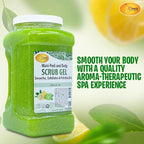 SPA REDI – Lemon & Lime Pumice Scrub Gel, Exfoliating, Hydrating & Nourishing - Image 3