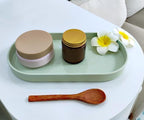 Green Small Tray, 3 Pack Oval Tray - Image 9