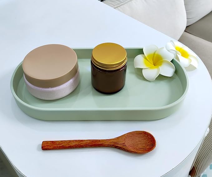 Green Small Tray, 3 Pack Oval Tray - Image 9