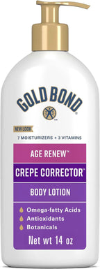 Gold Bond Age Renew Crepe Corrector Body Lotion, Replenishing & Smoothing by GoldBond