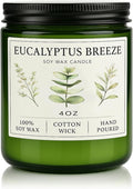 Eucalyptus & Mint Candles for Home Scented, 20 Hours Burn Soy Candle Gift for by GOPAS