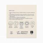 SILK AROUND Pure Silk Exfoliating Mitt Gloves - Image 4