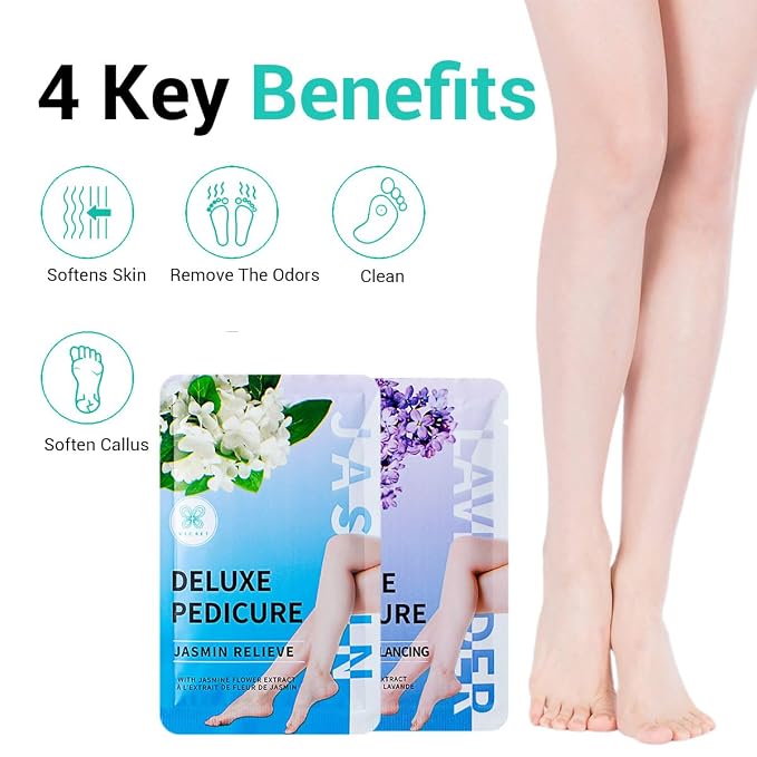 12 Pack Foot Soak with Sea Salt-Toenail Repair Softens Thick Calluses Stubborn - Image 6