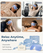 10 Packs Self Heating Steam Eye Mask: Warm Eye Compress - Image 7