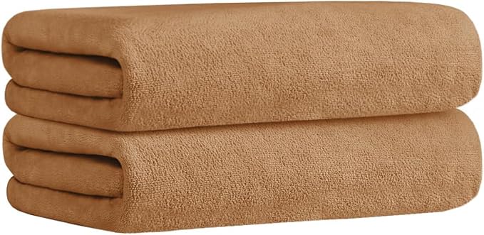 JML Large Microfiber Bath Towels, 6 Pack 30" x 60", Super Absortbent, Fast - Image 4