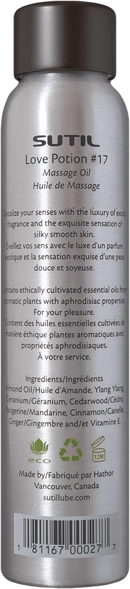 SUTIL Love Potion #17 Massage Oil – Sensual Aphrodisiac Massage Oil - Image 2