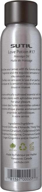 SUTIL Love Potion #17 Massage Oil – Sensual Aphrodisiac Massage Oil - Image 2