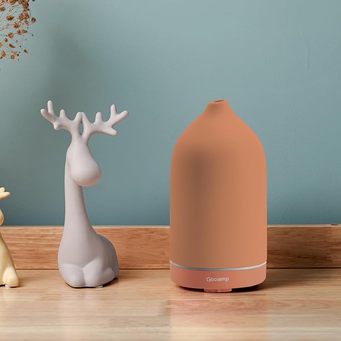 Gooamp 200ML Ceramic Essential Oil Diffuser - Image 5