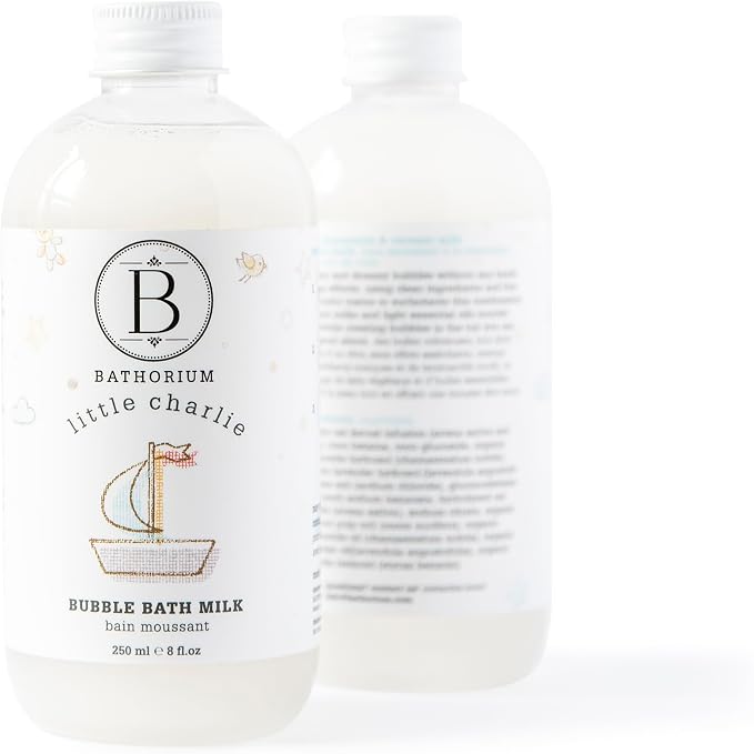Bathorium Little Charlie Bubble Bath Milk, Gentle & Nourishing - Image 5