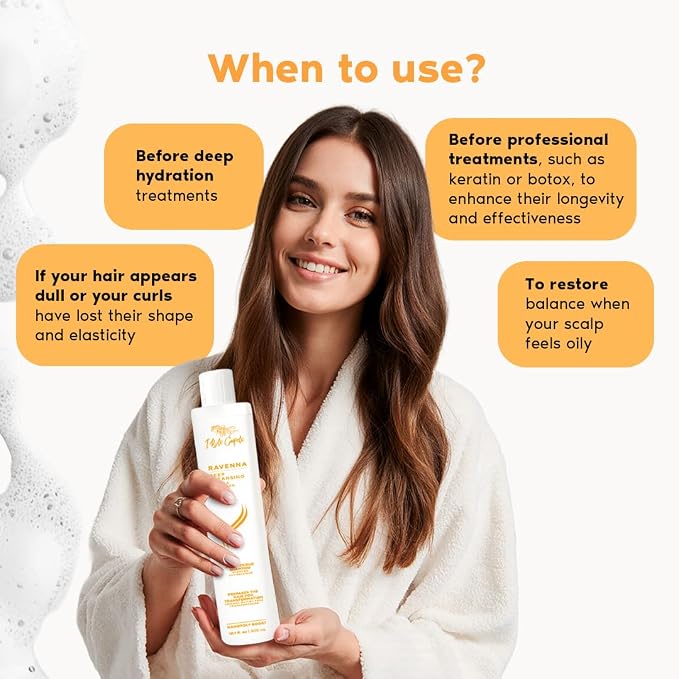I Belli Capelli Ravenna B-tox Organic Smoothing Mask, Repair Oil, and Deep - Image 5