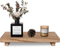zoocatia Small Wood Tray Pedestal Stand Farmhouse Bathroom Decor Decorative by zoocatia