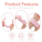 6 Pcs Elastic Microfiber Spa Headband Set - Image 6