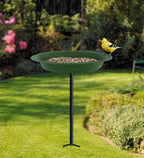Garbuildman 28-inch Lightweight Birdbaths Antique Decoration Detachable - Image 7