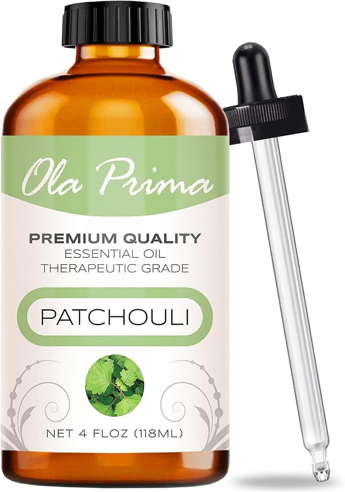 Ola Prima 4oz Patchouli Essential Oil by OlaPrima