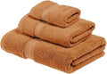 SUPERIOR Egyptian Cotton Pile 3 Piece Towel Set, Includes 1 Bath, 1 Hand by SUPERIOR
