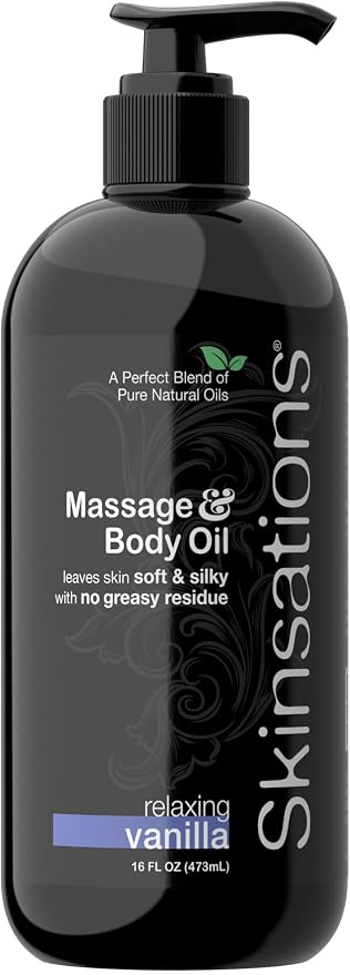 Skinsations – Vanilla Massage Oil by Skinsations