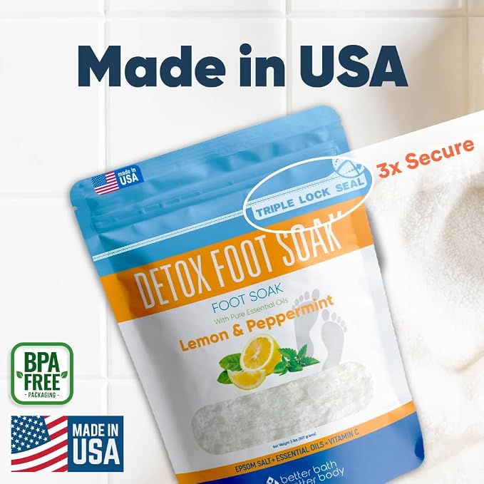 Detox Foot Soak Salts 32 Ounces - Image 6