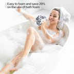 Fishent Loofah Bath Sponge Shower Loofahs, 4 Pack Soft Loofa Exfoliating Body - Image 2