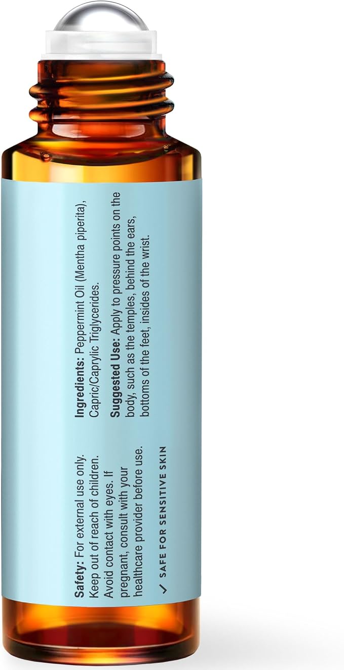 UpNature Peppermint Oil Roll On – 100% Natural Nausea & Morning Sickness Relief - Image 7