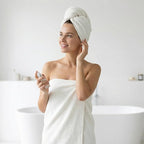 REDKISS Pack of 2 Jumbo Bath Sheets, 40 x 80 Inches Microfiber Bath Towels - Image 3