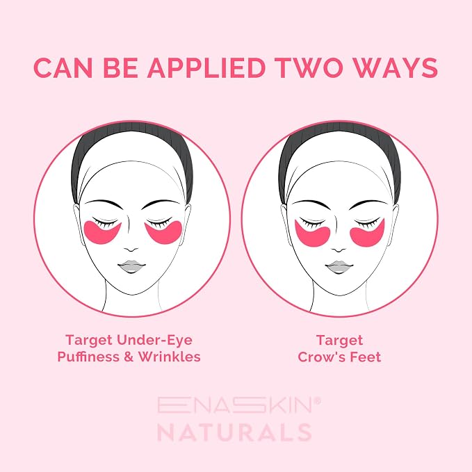 Under Eye Patches for Dark Circles: Caffeine Gel Masks for Puffiness Undereye - Image 3