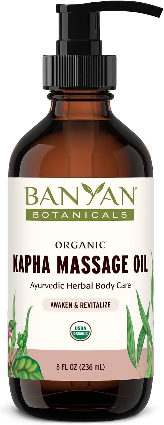 Banyan Botanicals Kapha Massage Oil – Organic Massage Oil by BanyanBotanicals