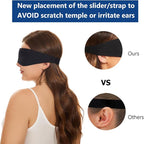 ALASKA BEAR Sleep Mask for Side Sleepers Patented Design, Cup-Shaped and - Image 3
