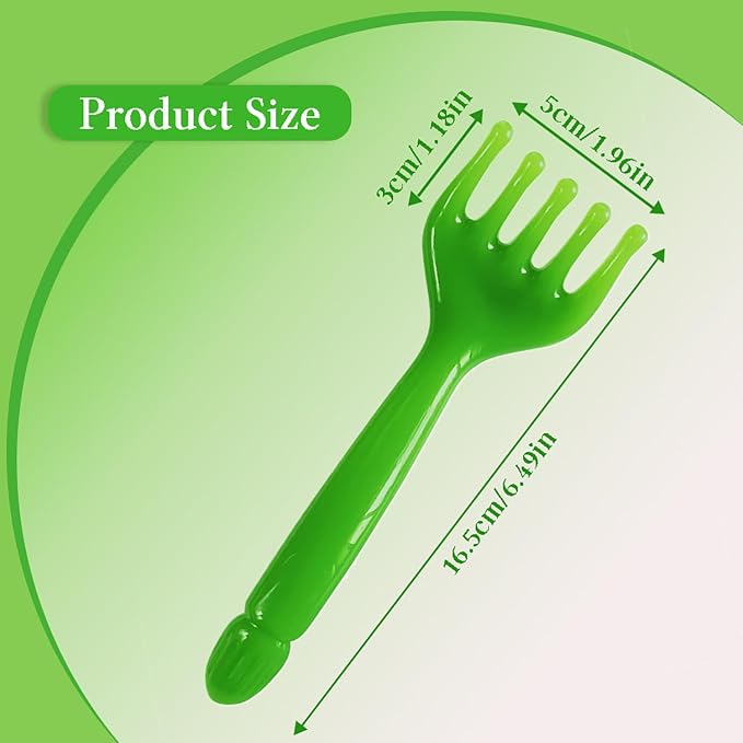 GSHOW Scalp Massager Handheld Comb Resin Relax Massage Tool - Image 2