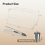 NIUBEE Hair Tool Organizer, Bathroom Countertop Blow Dryer Holder, Vanity Caddy - Image 3