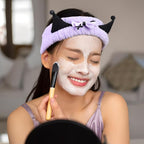 Spa Headband for Washing Face, 2 Pack Cute Hair Band for Shower Yoga Beauty - Image 7