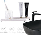NiuYichee 2 Pcs Water Absorbing Stone Trays, Kitchen/Bathroom Sink Soap Dish - Image 3