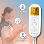 Comfytemp Heating Pad for Neck and Shoulders and Back, 2.6lb Weighted Electric - Image 4