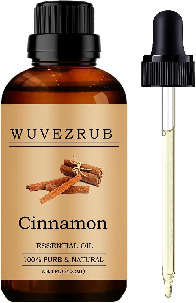 Cinnamon Essential Oils, 30ML Pure and Natural Essential Oil by WUVEZRUB