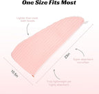 Microfiber Hair Towel Wrap for Women, Soft Lightweight Quick Dry Turban - Image 2