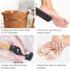 Pumice Stone Foot File, Wooden Handle Foot Scrubber & Callus Remover - Image 7