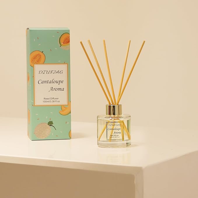 100ml Scent Diffuser with 6 Fiber Sticks, 3.5 oz Reed Diffuser Set Aromatherapy - Image 4
