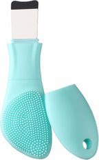 Blackhead Remover & Silicone Face Scrubber, Face Spatula, Facial Cleansing Brush by YEADMAL