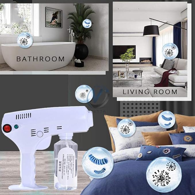 Nano Steam Gun Micro Mist Salon Treatment Hair Steamer Machine, Electric Nano - Image 2