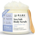 Bare Botanics Lavender Tea Tree Body Scrub 24oz | Made in Madison, WI | All by BareBotanics