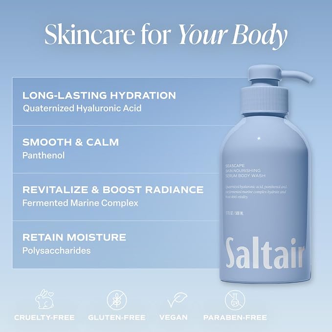 Saltair Body Wash 2-Pack – Moisturizing Body Wash - Image 3