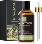 Patchouli Essential Oil, MAYJAM 3.38FL.OZ Essential Oils, Use by MAYJAM