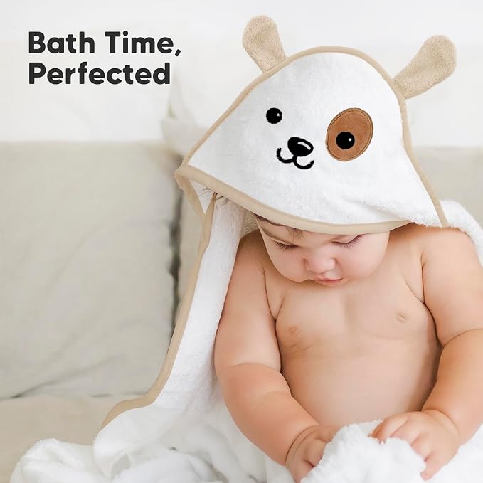 KeaBabies Hooded Baby Towel for Newborn - Image 9