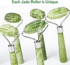 kimkoo Jade Roller and Gua Sha for Face-3 in 1 Kit - Image 7